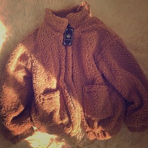 Brand New Teddy Bear Jacket with tags